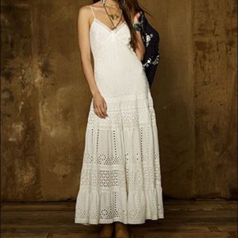Denim & Supply Ralph Lauren EyeletEmbroidered Maxi